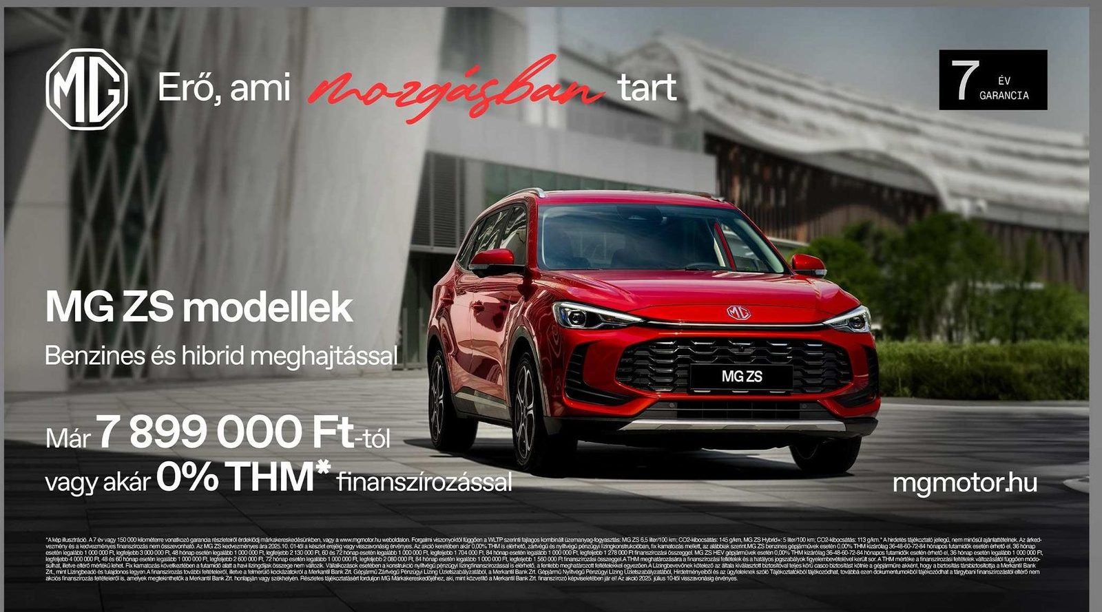 MG ZS billboard